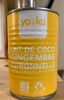 Lait de coco gingembre citronnelle - Produkt