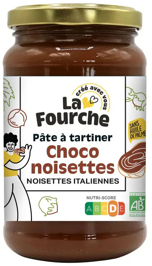 Pâte à Tartiner Chocolat Noisette Bio - Produit