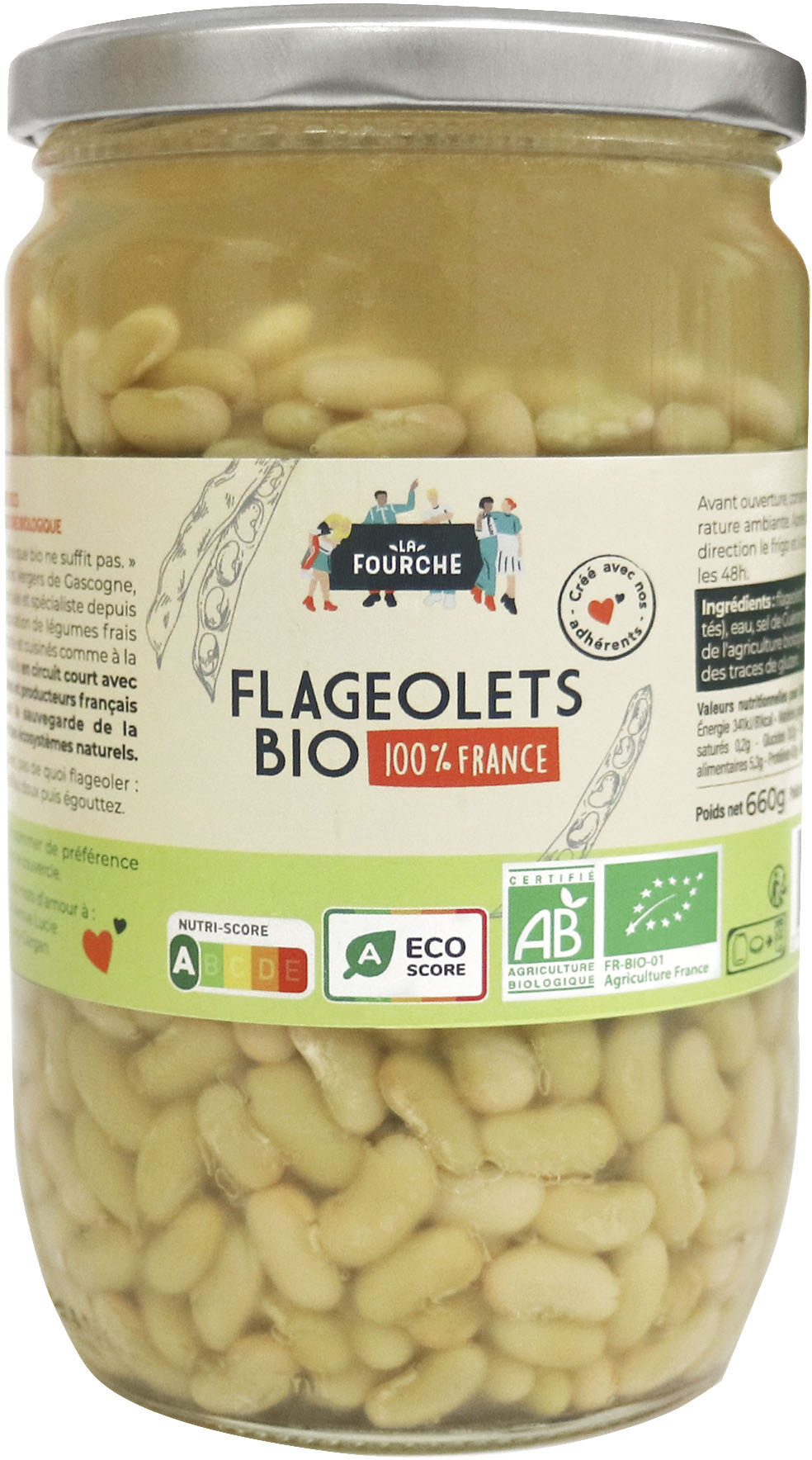 Flageolets France Bio - Produit
