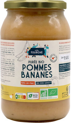 Purée Pommes Bananes Bio - Produit