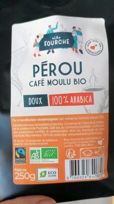 Café Moulu Doux Arabica Bio Equitable - Produit