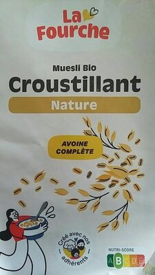 Muesli Croustillant Nature Bio - Produit