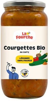 Courgettes Bio au Curry - Produit