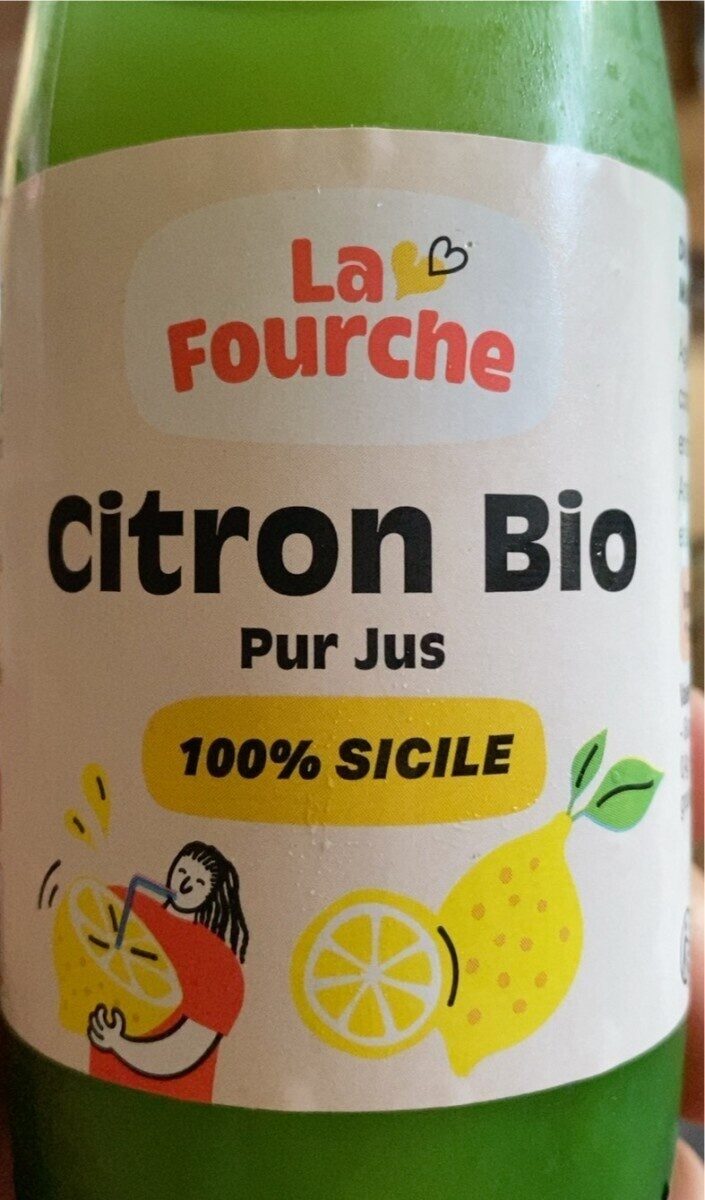 Citron bio - Produit