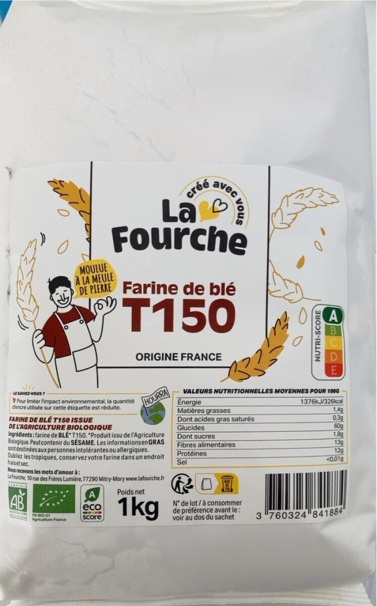 Farine de blé T150 - Produit