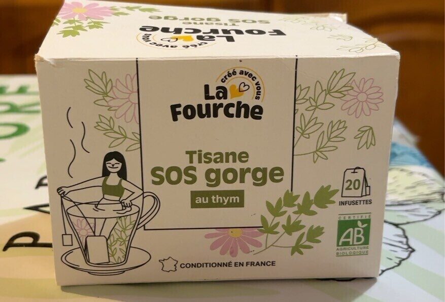 Tisane sos gorge - Produkt - fr
