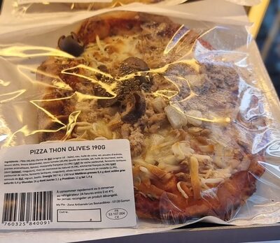 Pizza thon olive 190g - Produit - en