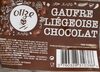 Gaufre liegeoise chocolat - Produit