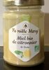Miel bio de citronnier de Sicile - Product