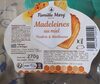 Madeleines au miel - Product