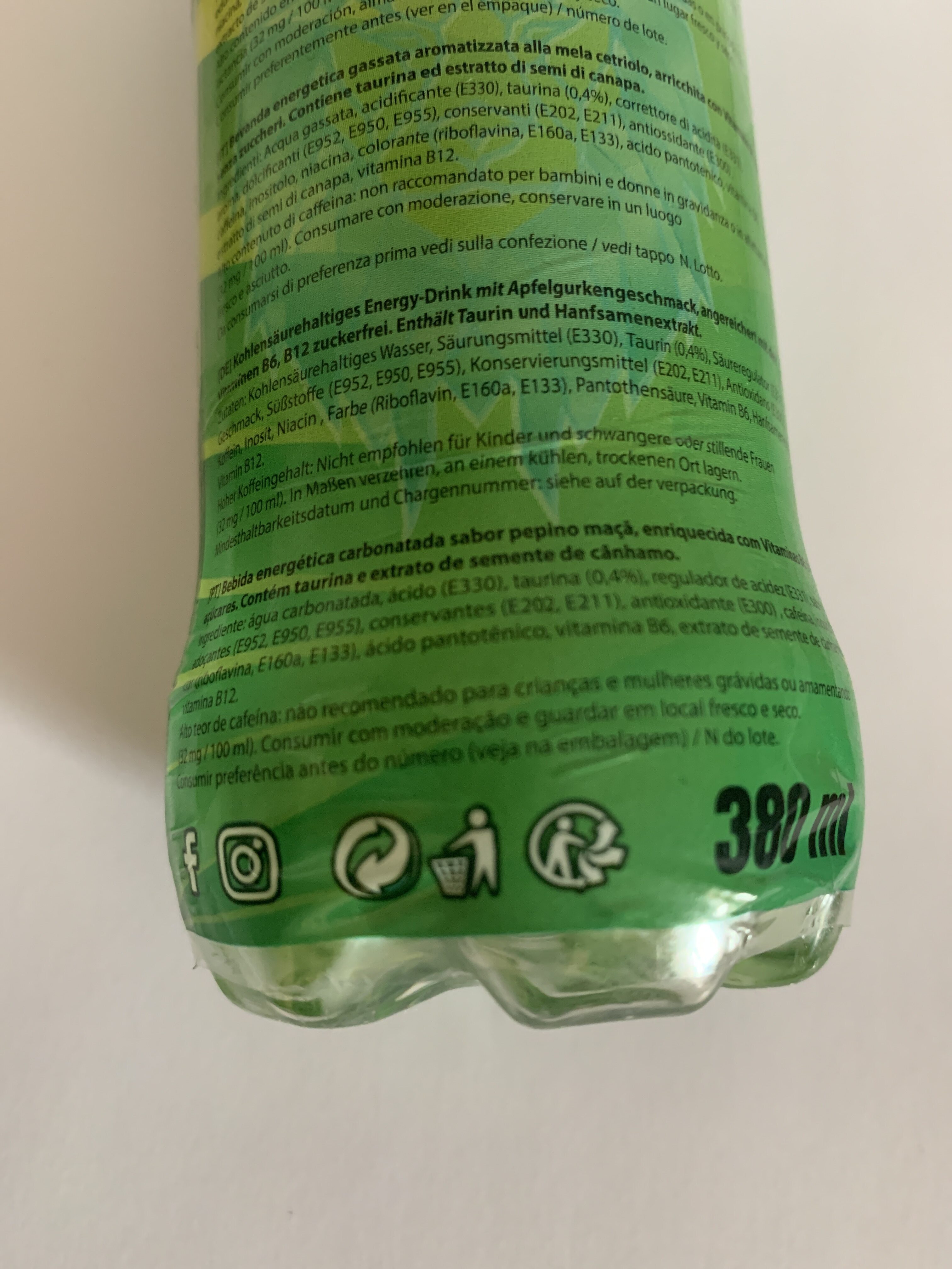Kanazen Drink Révolution - Recyclinginstructies en / of verpakkingsinformatie - fr