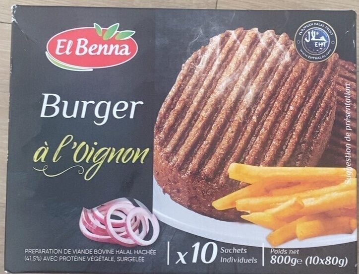 Burger a l’oignon - Produit