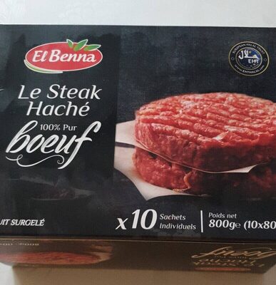 Le steak haché 100% pur boeuf - Produit