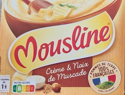 Mousline crème & noix de muscade - Product - fr