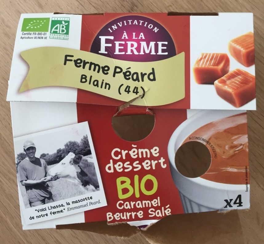 Crème dessert caramel beurre salé - Product - fr