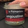 Langoustines au foie gras et piment d'espelette - Product