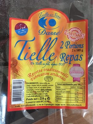 Tielle repas - Product - fr