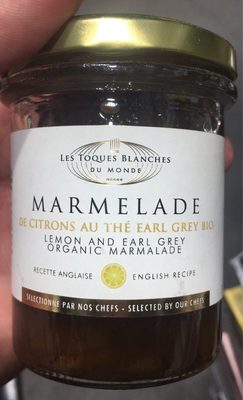 Marmelade de citrons au thé earl grey bio - Produit