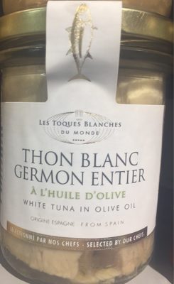 Thon blanc Germon entier à l'huile d'olive - Produit