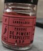 Piment d'Espelette - Produit