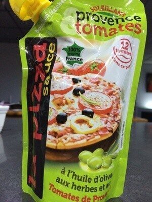 Sauce Pizza à l'huile d'olive, aux herbes et aux tomates de Provence - Product - fr