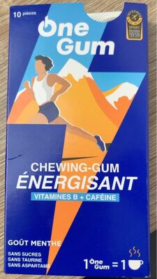 Chewing-gum energisant - Produit