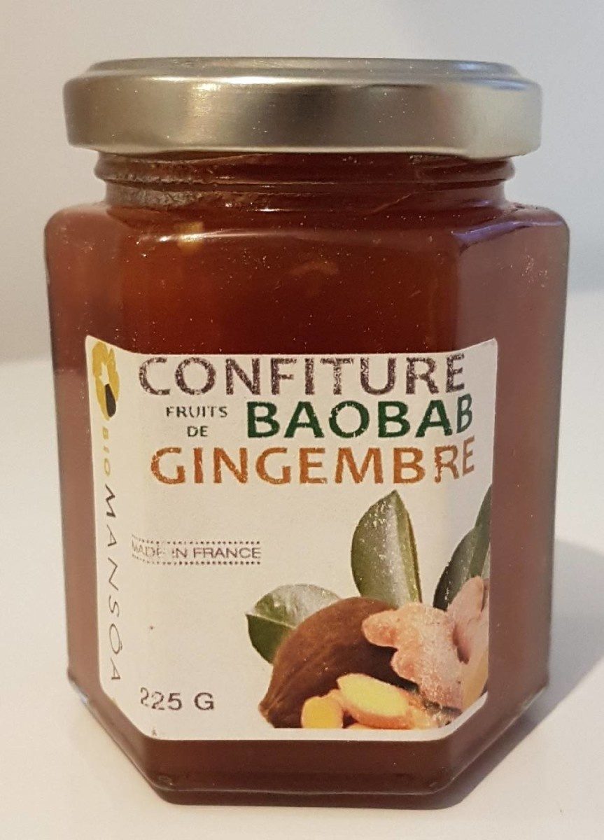 Confiture fruits de Baobab et Gingembre - Produit