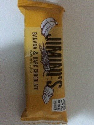 Jimini's Banana & dark chocolate - Produit