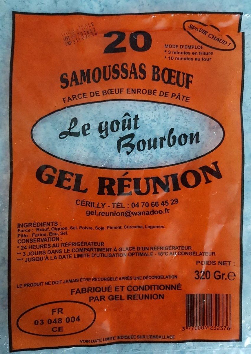 Samoussas boeuf - Product - fr
