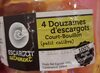 4 douzaines d'escargots court-bouillon - Product