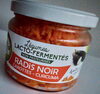 Radis noir - carottes - curcuma lactofermentés - Produit