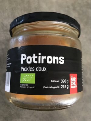 Potirons pickles doux - Produit