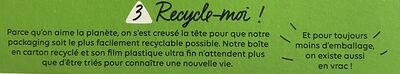 Granola Cacao - Noisette - Recycling instructions and/or packaging information - fr