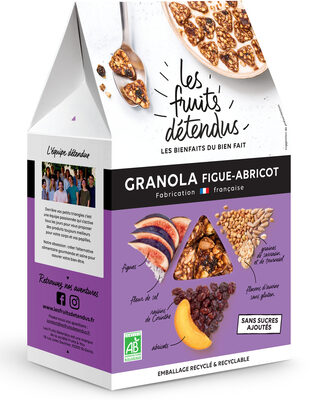 Granola Figue - Abricot - Product - fr