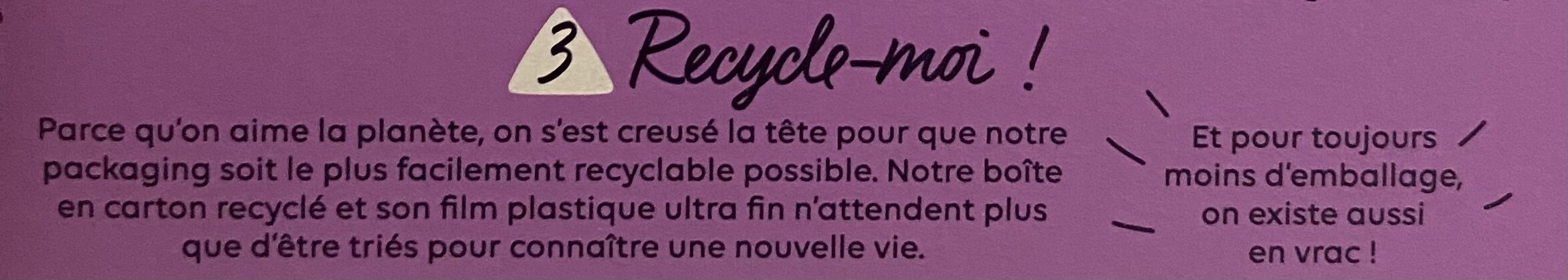 Granola Figue - Abricot - Recycling instructions and/or packaging information - fr
