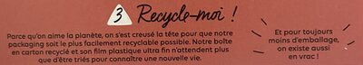 Granola Chocolat - Cacahuète - Recycling instructions and/or packaging information - fr