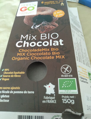 mix bio chocolat - Product - fr