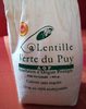 Lentille Verte du Puy - Product