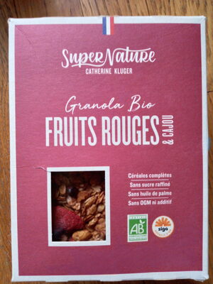 Granola bio fruits rouges & cajou - Produktas - fr