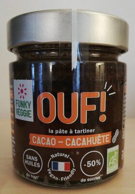 OUF! La pâte à tartiner Cacao Cacahuètes - Producto - fr