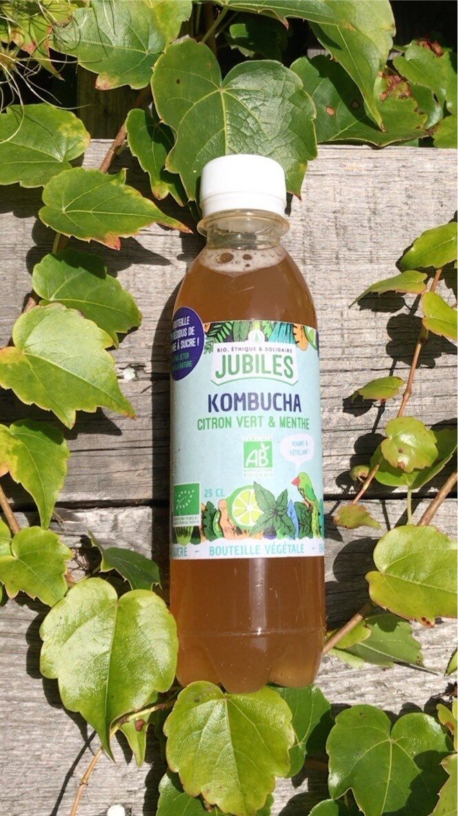 Kombucha Citron Vert Menthe - Product - fr