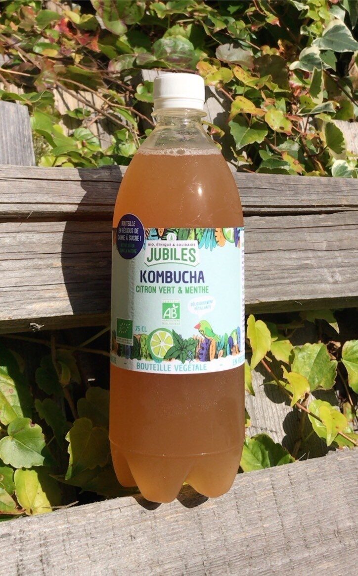 Kombucha citron vert & menthe - Product - fr
