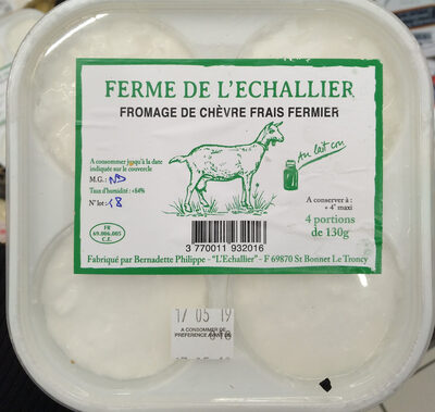 Fromage de chèvre frais fermier - Product - fr