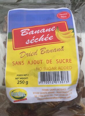 Banane séchée - Product - fr