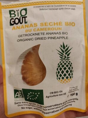 Ananas séché bio du Cameroun - Product - fr