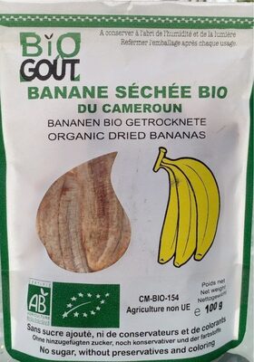 Banane séchée bio du Cameroun - Product - fr