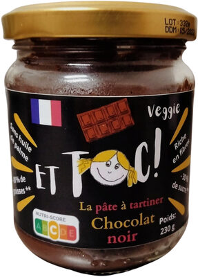 ET TOC! chocolat noir - Product - fr