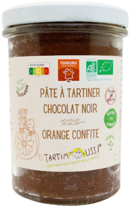 Tartimouss! chocolat noir orange confite - Prodotto - fr