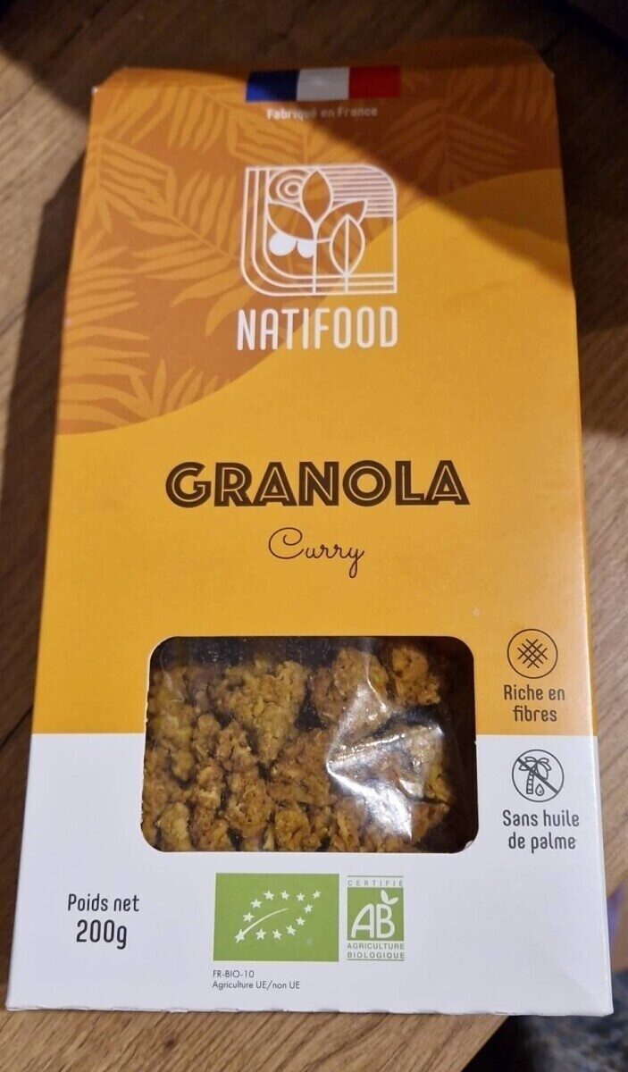 granola curry - Produit