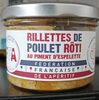 Rillettes de Poulet Rôti au Piment d'Espelette - Product
